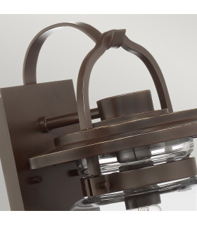 Quoizel Lasalle Outdoor Wall Lantern Western Bronze IP44-2