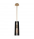 Kichler Linara Slim Pendant Ceiling Light Black & Natural Brass-1