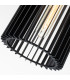Kichler Linara Slim Pendant Ceiling Light Black & Natural Brass-2