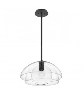 Hinkley Lotus Dome Pendant Ceiling Light Black-1