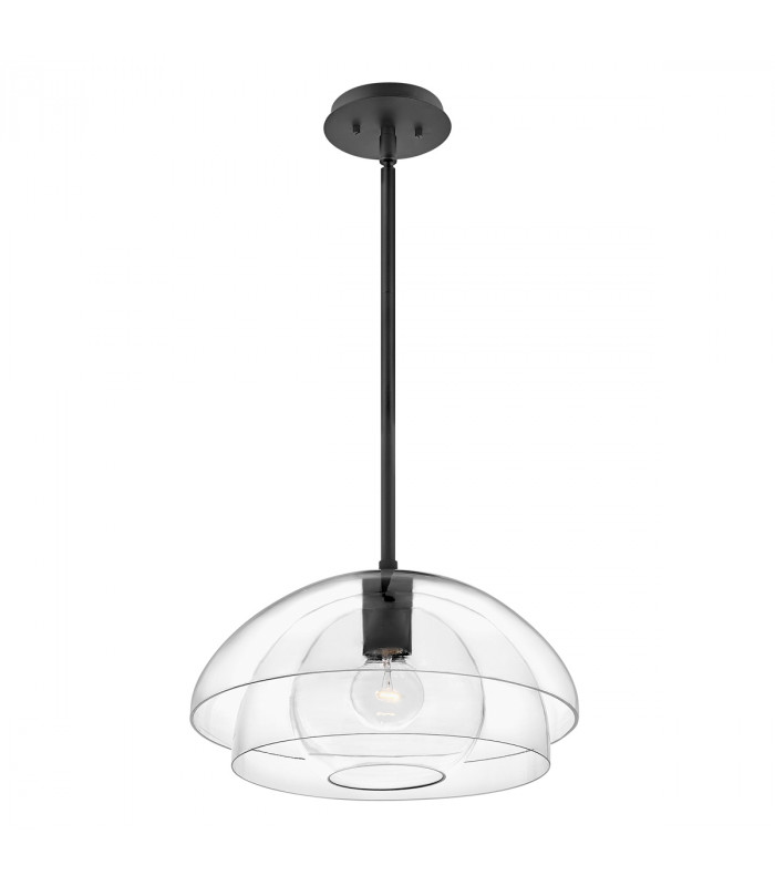 Hinkley Lotus Dome Pendant Ceiling Light Black-1