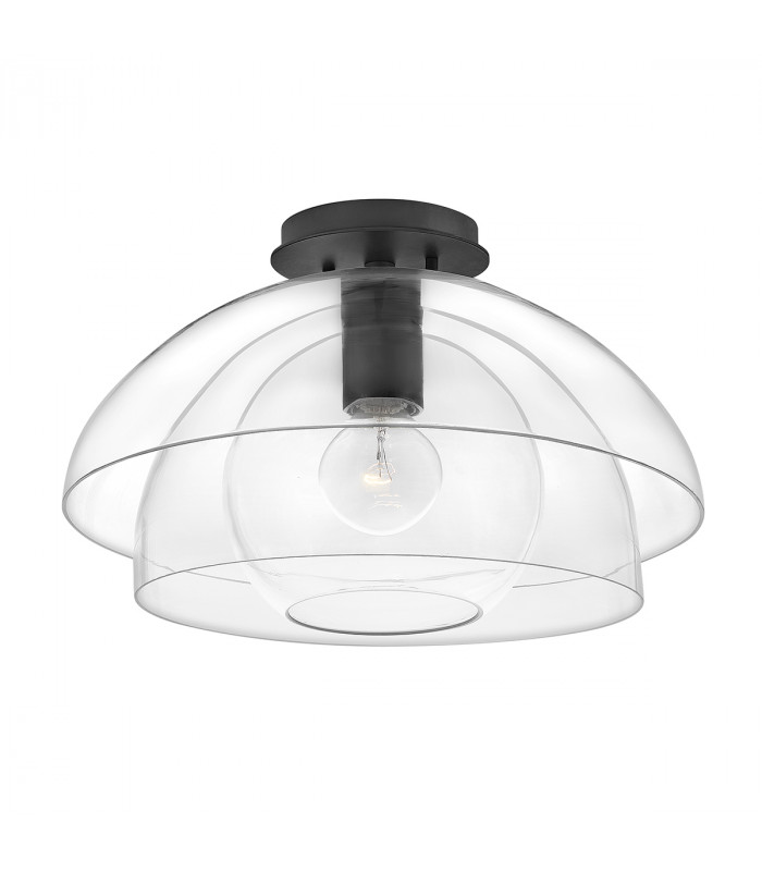 Hinkley Lotus Dome Pendant Ceiling Light Black-5