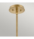 Hinkley Lotus Dome Pendant Ceiling Light Heritage Brass-2