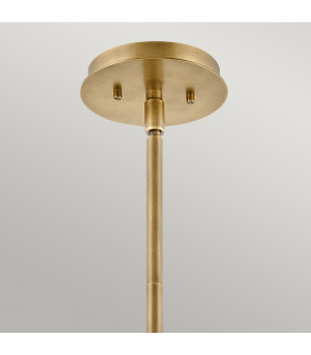 Hinkley Lotus Dome Pendant Ceiling Light Heritage Brass-2
