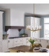 Kichler Nye Multi Arm Pendant Ceiling Light Brushed Natural Brass-5