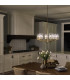 Kichler Nye Multi Arm Pendant Ceiling Light Brushed Natural Brass-7