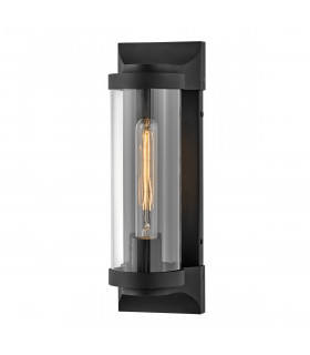 Hinkley Pearson Outdoor Wall Lantern Textured Black IP44-1