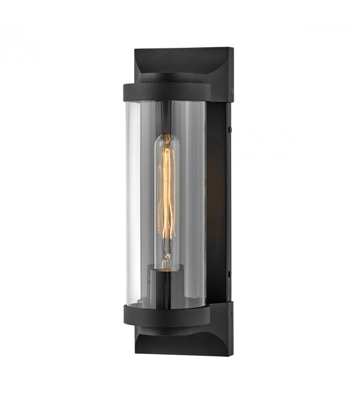 Hinkley Pearson Outdoor Wall Lantern Textured Black IP44-1
