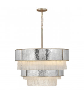 Hinkley Reverie Cylindrical Pendant Ceiling Light Champagne Gold-1