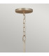 Hinkley Reverie Cylindrical Pendant Ceiling Light Champagne Gold-2