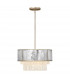 Hinkley Reverie Cylindrical Pendant Ceiling Light Champagne Gold-1