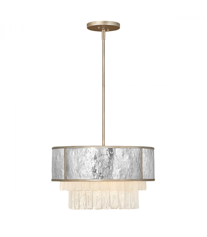 Hinkley Reverie Cylindrical Pendant Ceiling Light Champagne Gold-1