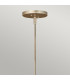 Hinkley Reverie Cylindrical Pendant Ceiling Light Champagne Gold-2