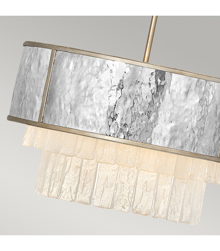Hinkley Reverie Cylindrical Pendant Ceiling Light Champagne Gold-3