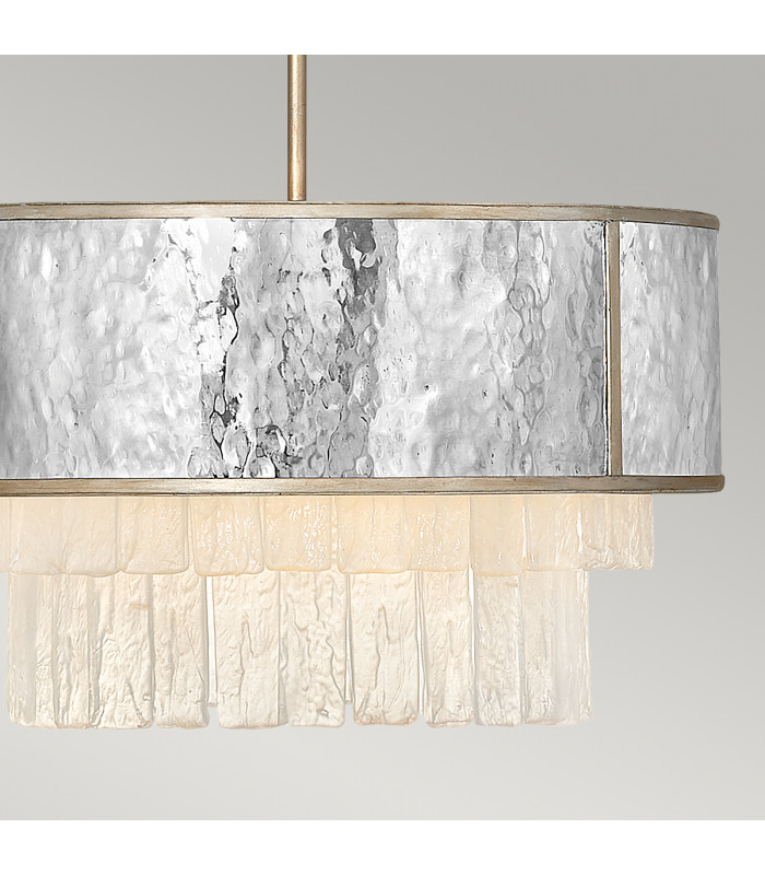 Hinkley Reverie Cylindrical Pendant Ceiling Light Champagne Gold-4