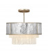 Hinkley Reverie Cylindrical Pendant Ceiling Light Champagne Gold-5