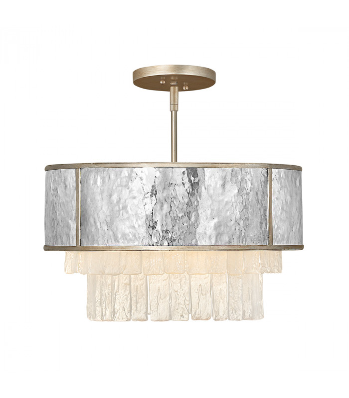 Hinkley Reverie Cylindrical Pendant Ceiling Light Champagne Gold-5
