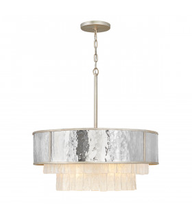 Hinkley Reverie Cylindrical Pendant Ceiling Light Champagne Gold-1
