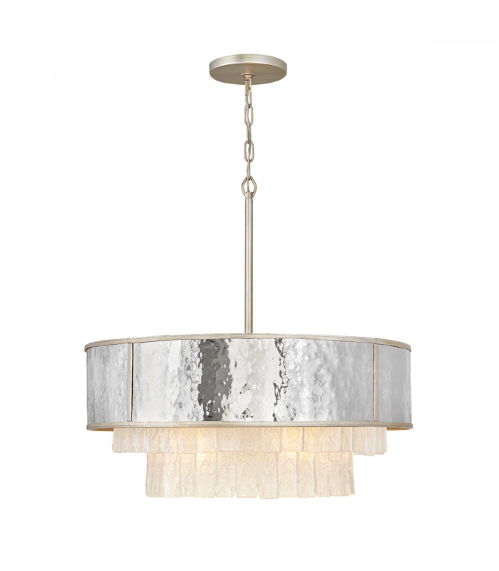 Hinkley Reverie Cylindrical Pendant Ceiling Light Champagne Gold-1