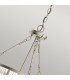 Kichler Roux Cylindrical Pendant Ceiling Light Brushed Nickel-4