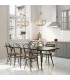 Kichler Roux Cylindrical Pendant Ceiling Light Natural Brass-6