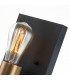 Hinkley Silas Wall Lamp Aged Zinc & Heritage Brass-3