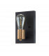 Hinkley Silas Wall Lamp Aged Zinc & Heritage Brass-5