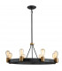 Hinkley Silas Cylindrical Pendant Ceiling Light Aged Zinc & Heritage Brass-1