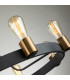 Hinkley Silas Cylindrical Pendant Ceiling Light Aged Zinc & Heritage Brass-3