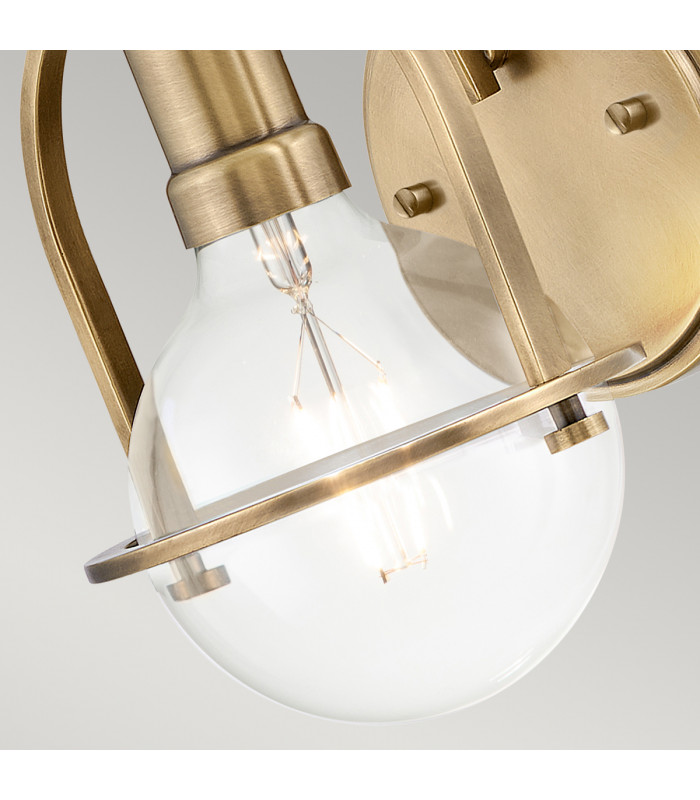 Hinkley Somerset Wall Lamp Heritage Brass-4