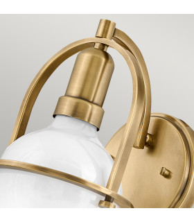 Hinkley Somerset Wall Lamp Heritage Brass-2