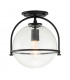 Hinkley Somerset Globe Ceiling Light Black-1