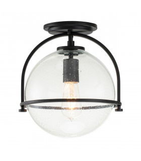 Hinkley Somerset Globe Ceiling Light Black-1