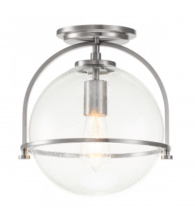 Hinkley Somerset Globe Ceiling Light Brushed Nickel-1