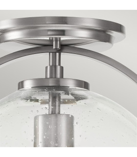 Hinkley Somerset Globe Ceiling Light Brushed Nickel-2