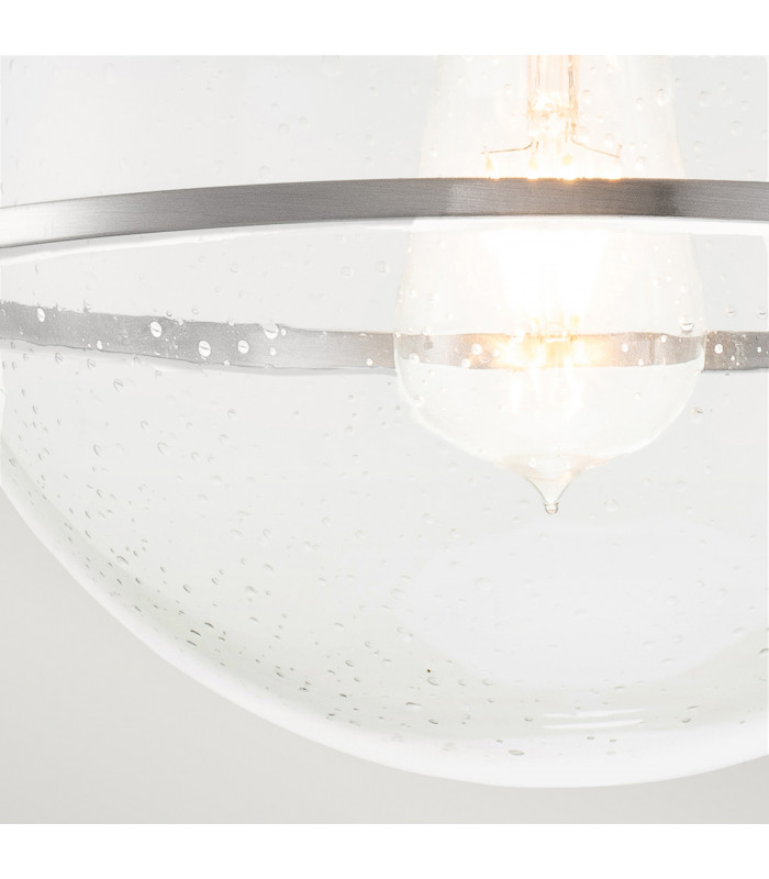 Hinkley Somerset Globe Ceiling Light Brushed Nickel-4