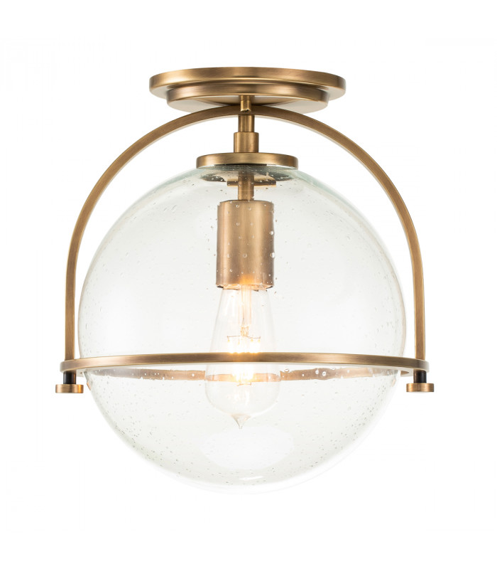 Hinkley Somerset Globe Ceiling Light Heritage Brass-1