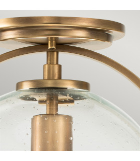 Hinkley Somerset Globe Ceiling Light Heritage Brass-2