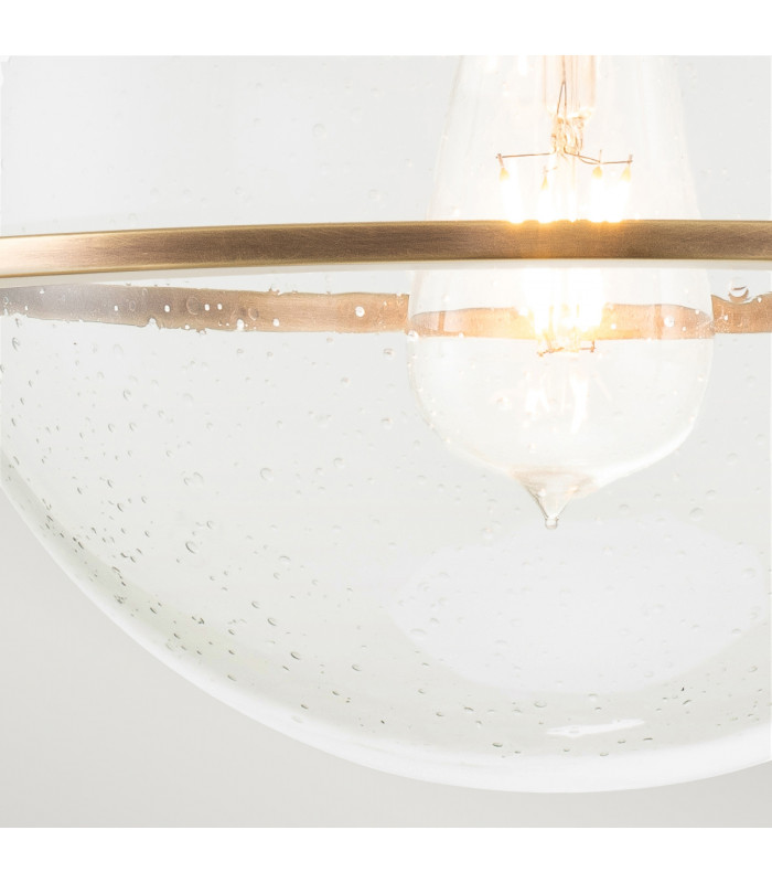 Hinkley Somerset Globe Ceiling Light Heritage Brass-4