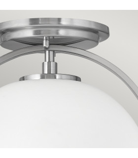 Hinkley Somerset Globe Ceiling Light Brushed Nickel-2