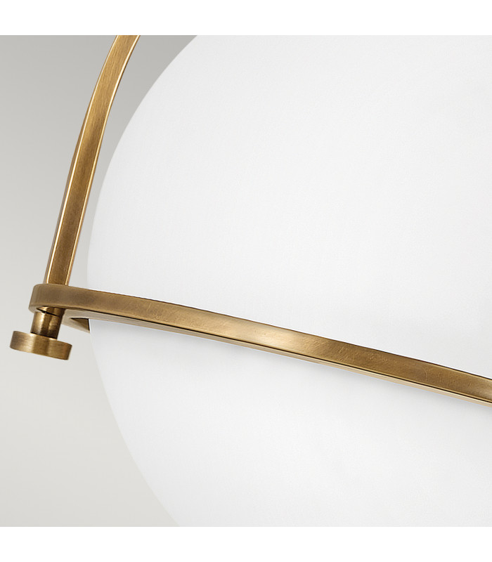 Hinkley Somerset Globe Ceiling Light Heritage Brass-3