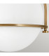 Hinkley Somerset Globe Ceiling Light Heritage Brass-4