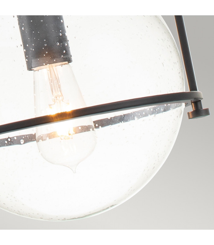 Hinkley Somerset Globe Pendant Ceiling Light Black-4