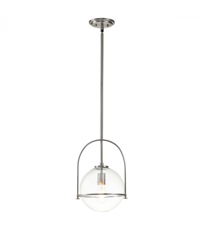 Hinkley Somerset Globe Pendant Ceiling Light Brushed Nickel-1