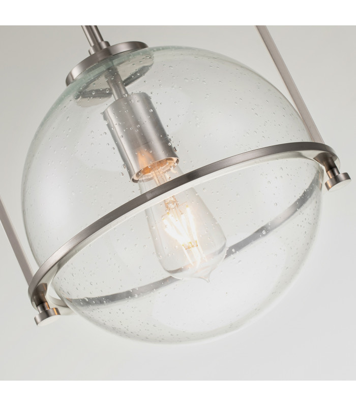 Hinkley Somerset Globe Pendant Ceiling Light Brushed Nickel-2