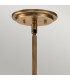 Hinkley Somerset Globe Pendant Ceiling Light Heritage Brass-2