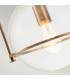 Hinkley Somerset Globe Pendant Ceiling Light Heritage Brass-4