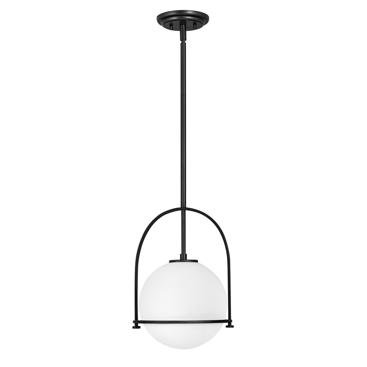 B&Q - Elstead Hinkley Somerset Globe Pendant Ceiling Light Black - Image 3