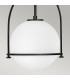 Hinkley Somerset Globe Pendant Ceiling Light Black-4