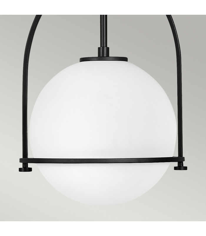 Hinkley Somerset Globe Pendant Ceiling Light Black-4